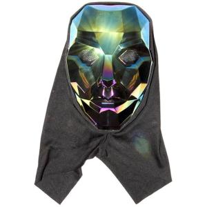 MASCHERA SPIGOLI HOLOGRAM CON CAPPUCCIO