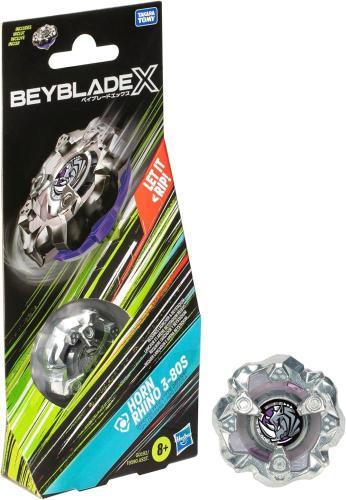 BEYBLADE X BOOSTER PACK HORN RHINO 3-80S VIOLA