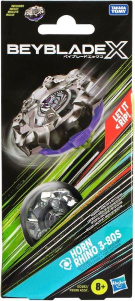 BEYBLADE X BOOSTER PACK HORN RHINO 3-80S VIOLA