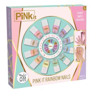 PINK IT UNGHIE ARCOBALENO