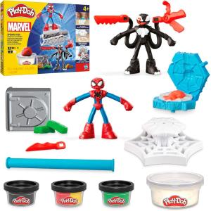 PLAY DOH MARVEL SPIDERMAN BATTAGLIA LANCIA & TAGLIA