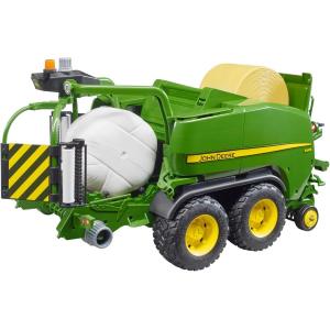 BRUDER RIMORCHIO JOHN DEERE PRESSABALLE