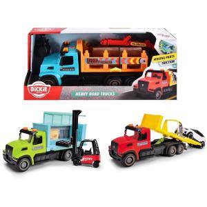 HEAVY ROAD TRUCKS 22 CM 3-ASST.