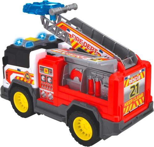 CAMION UNITA DI SOCCORSO ANTINCEDIO CON LUCI E SUONI 30 CM