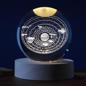 LAMPADA SFERA MEDIA SISTEMA SOLARE