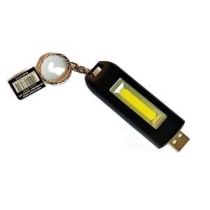 PORTACHIAVE RICARICABILE USB CON LUCE LED