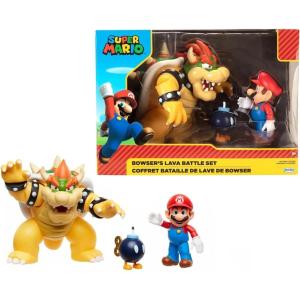 NINTENDO SUPER MARIO MARIO VS BOWSER SET DIORAMA