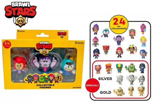 BRAWL STARS CONFEZIONE CON 3 PERSONAGGI