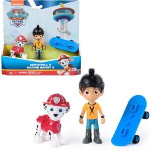 PAW PATROL CUCCIOLI ACTION PUP MARSHALL & DARING DANNY X 11.5 CM