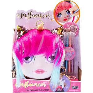 INFLUENCER POCHETTE DA COLORARE MAGENTA