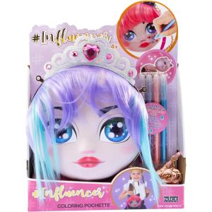 INFLUENCER POCHETTE DA COLORARE VIOLA