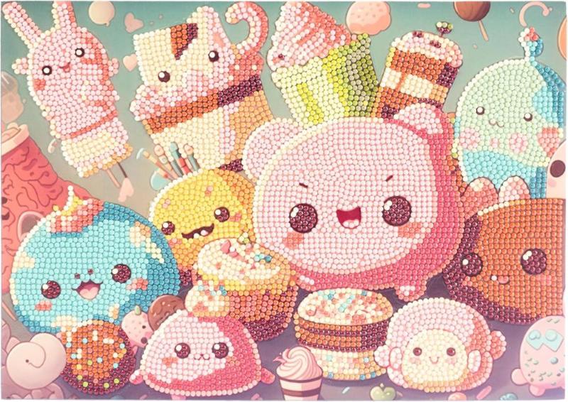 DIAMANTINY LEVEL UP KAWAII FRIENDS