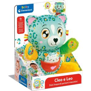 CLEO E LEO, DOLCI LEOPARDI PARLANTI INTERATTIVI - PELUCHE