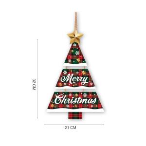 CARTELLO "MERRY CHRISTMAS" 32 X 21 CM