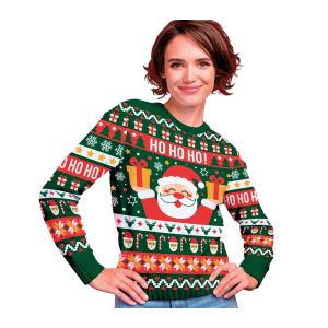 MAGLIONE NATALIZIO FANTASIA 1 DONNA TAGLIA M