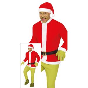 COSTUME HATER DEL NATALE IL GRINCH ADULTO TAGLIA 48 - 50 (M)