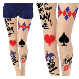 CALZE COLLANT PERICOLOSO ADULTI HARLEY QUINN