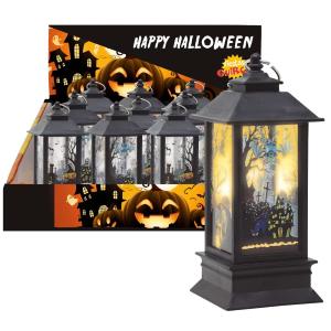 LANTERNA PAESAGGIO CON LUCE 12.5 X 5 CM