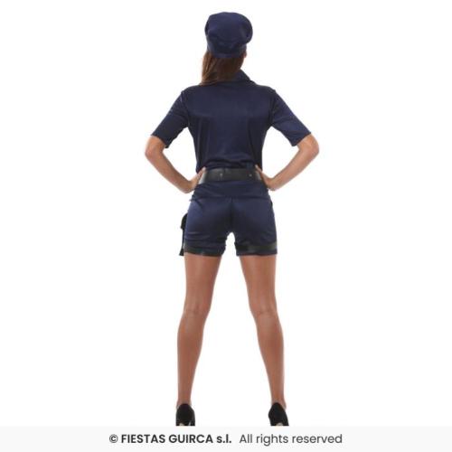COSTUME POLIZIA POLIZIOTTA SEXY ADULTA TAGLIA 36-38 (S)