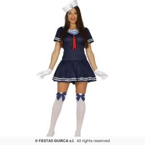 COSTUME MARINAIA BLU ADULTA TAGLIA 36-38