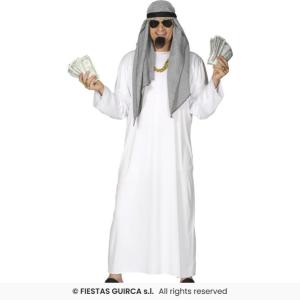 COSTUME SCEICCO ARABO ADULTO TAGLIA 48-50 (M)