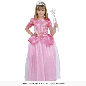 COSTUME PRINCIPESSA DEL BALLO BAMBINA TAGLIA 5-6 ANNI