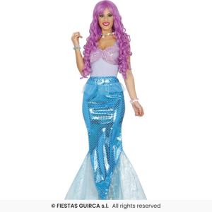 COSTUME SIRENA SIRENETTA ADULTIA TAGLIA 36-38 (S)
