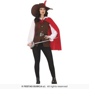 COSTUME SPADACCINA ADULTA TAGLIA 38-36 (S)
