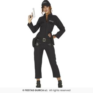 COSTUME POLIZIOTTA POLIZIA RAGAZZA TAGLIA 14-16 ANNI
