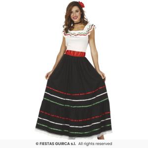 COSTUME MESSICANA ADULTA TAGLIA 42-44