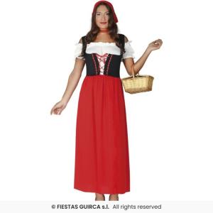 COSTUME LOCANDIERA ADULTA TAGLIA 38-40 (M)