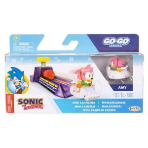 SONIC - GO GO RACERS - MINI LAUNCHER AMY