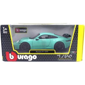 AUTO PORSCHE 911 GT3 VERDE ACQUA IN SCALA 1:24