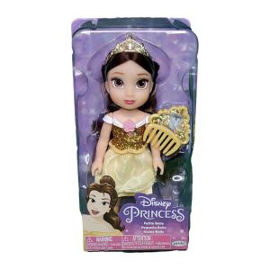 DISNEY PRINCESS BAMBOLA BELLE BELLA E LA BESTIA 15 CM CON PETTINE