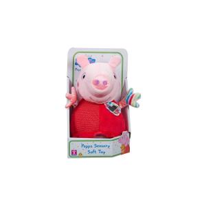 PEPPA PIG PELUCHE SENSORIALE CON SONAGLINO