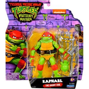 TARTARUGHE NINJA PERSONAGGIO RAFFAELLO 12 CM CON ACCESSORI TURTLES