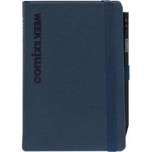 DIARIO AGENDA COMIX 12 MESI WEEK SETTIMANALE MEDIUM BLU TX