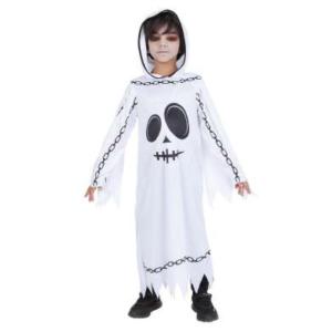 COSTUME FANTASMA INCATENATO BAMBINO MISURA 3-4 ANNI