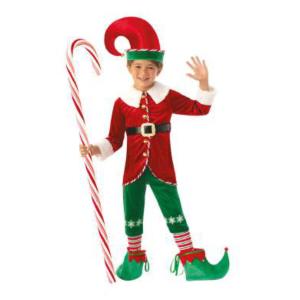 COSTUME ELFO BOY DELUXE BAMBINO MISURA 5-6 ANNI