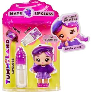 YUMMILAND BAMBOLA CON LIPGLOSS GRETA GRAPE UVA VIOLA - 120872