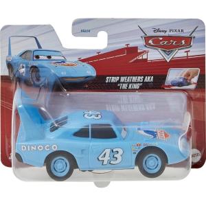 CARS MACCHININE CON RETROCARICA VEICOLO STRIP WEATHERS AKA "THE KING" IN SCALA 1:43