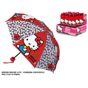 IT'S RAINING KIDS OMBRELLO PIEGHEVOLE 52/8 HELLO KITTY