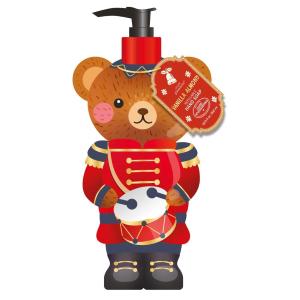 SAPONE MANI 500ML ORSETTO NUTCRACKER TRI-COASTAL XMAS HAND SOAP