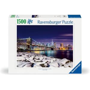 PUZZLE 1500 PEZZI INVERNO A NEW YORK
