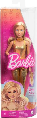 BARBIE® DOLL CAPELLI BIONDI CON VESTITO DORATO 222