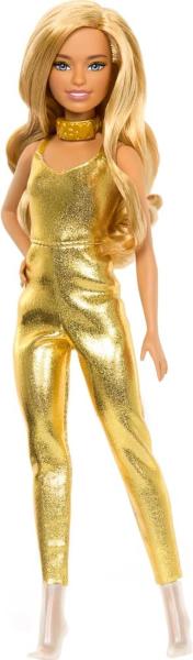 BARBIE® DOLL CAPELLI BIONDI CON VESTITO DORATO 222