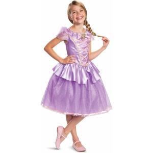 COSTUME PRINCIPESSA DISNEY RAPERENZOLO DELUXE TAGLIA S 5-6 ANNI