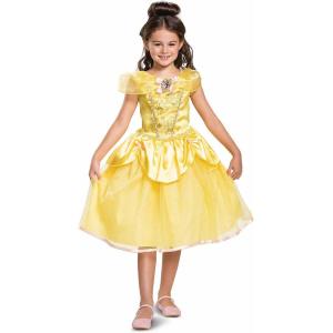 COSTUME PRINCIPESSA DISNEY BELLA E LA BESTIA DELUXE TAGLIA 5-6 ANNI
