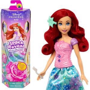 DISNEY PRINCIPESSE SPIN & REVEAL ARIEL SIRENETTA