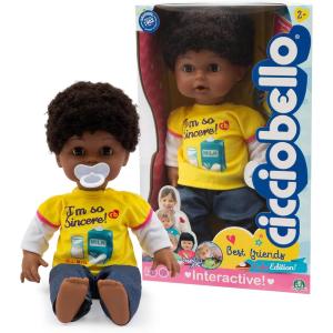 CICCIOBELLO AMICI NEL MONDO AFRO CON MAGLIETTA GIALLA
